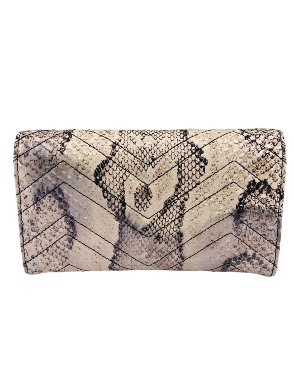 Gucci Exotic Flap GG Marmont Wallet